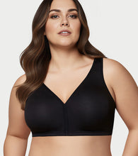 Load image into Gallery viewer, Enamor True Form Cotton Comfort Bra. Non-Padded, Wire-Free and Full Coverage - A124 (Black)