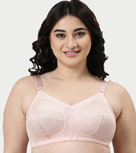 Load image into Gallery viewer, Enamor Innovations Transform M-Frame, Ultimate curve Support, Jiggle control, Women's Bra - Non Padded, Wirefree, Full Coverage - F096 (Available in Plus Sizes) (Pearl)