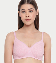 Load image into Gallery viewer, Enamor Innovations Fabcool Encircled Side Support Shaper, Non Padded, Wirefree, High Coverage, Women's Cotton Everyday Bra - A042 (Available in Plus Sizes) (Orchid Melange)