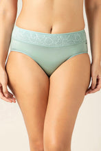 Load image into Gallery viewer, Amante Elegant Support Hipster Panty - Seafoam 78001