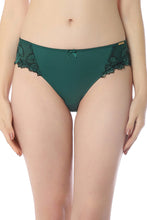 Load image into Gallery viewer, Amante Floral Chic Bikini Panty - Botanical Garden & Black 101501