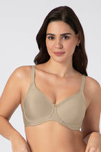 Load image into Gallery viewer, Amante Chic Contour Non-Padded Wired Minimizer Bra - Sandalwood 09901