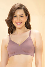 Load image into Gallery viewer, Amante Total Support Non-Padded Non-Wired Bra - Grape Shake 107301