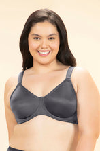Load image into Gallery viewer, Amante Delight Minimizer Non-Padded Wired Bra - Blackened Pearl 104001