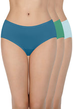 Load image into Gallery viewer, Amante Solid Low Rise Hipster (Pack of 3) - C505 43001