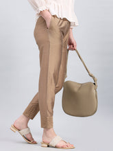 Load image into Gallery viewer, Go Colors Modal Gold Festive Metallic Pants