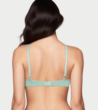 Load image into Gallery viewer, Enamor Supima Cotton Women's Plunge Lift Everyday T-Shirt Bra - Extra Comfort, Padded, Wirefree, Medium Coverage - A039 (Jade Green)