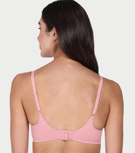 Load image into Gallery viewer, Enamor Innovations Invisibra, Ultra smooth, Flexi Wire Lift, Bonded, Women's T-Shirt Bra - Seamless, No-Pinch, Padded, Wirefree, Medium Coverage - F084 (Strawberry Ice)