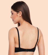 Load image into Gallery viewer, Enamor Vanish Curve Neckline With Perfect Density Lift Cup Women's Everyday Fashion T-Shirt Bra - Padded, Wirefree, High-Coverage - F065