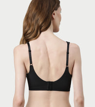 Load image into Gallery viewer, Enamor Innovations Cloudsoft Invisi Bonded Neck Women's Everyday Cotton Minimizer Bra - Padded, Wirefree, Full Coverage - A064 (Available in Plus Sizes) (Black)