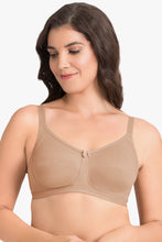 Load image into Gallery viewer, Amante Ultimo Essential Cotton Non-Padded Non-Wired Bra (Pack of 2) - Sandalwood-Black
