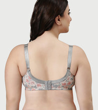 Load image into Gallery viewer, Enamor Innovations Transform M-Frame, Contour Superlift, Jiggle control Full Support Women's Bra - Non Padded, Wirefree, Full Coverage - F097 (Available in Plus Sizes) (Midnight Peony Print)
