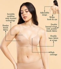 Load image into Gallery viewer, Enamor F123 Air-Brush Soft Perfect Lift Bra with Versatile U-Shape Back