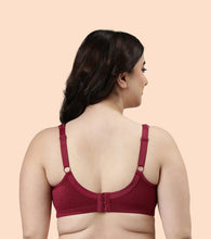 Load image into Gallery viewer, Enamor Side Shaper, Double layer Compression Fabric for Cups Women's Everyday Fashion Full Support Minimizer Bra - Non-Padded, Wirefree, High-Coverage - F048
