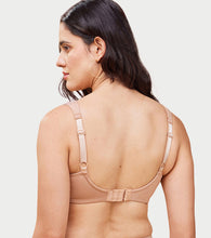 Load image into Gallery viewer, Enamor Innovations Pure Ease Women's, Ultra Smoothening Full Support Everyday Bra - No-Pinch, No-Dig Non Padded, Wirefree, Full Coverage - F121 (Available in Plus Sizes) (Honey Beige)