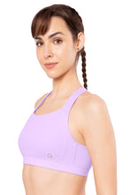 Load image into Gallery viewer, Amante Energize High Impact Round Neck Sports Bra - Digital Lavender 98801