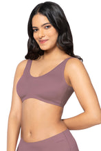 Load image into Gallery viewer, Amante Invisi Padded Non-Wired Effortless Bralette - Nostalgia Rose 102401
