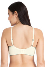 Load image into Gallery viewer, Amante Casual Chic Solid Padded Non-Wired T-Shirt Bra - Whitesmoke-Cedar 10901