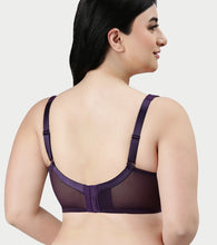 Load image into Gallery viewer, Enamor Innovations Transform Ultralight, Everyday Women's Minimizer Bra -Super lift, Non-Padded, Wirefree, Full Coverage - F122 (Available in Plus Sizes) (Blackberry Cordial)