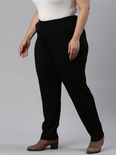 Load image into Gallery viewer, Go Colors Black Fleece Ultra Warm Tregging