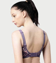 Load image into Gallery viewer, Enamor Innovations Fab-fresh Breathable cup, Women's High Impact Sports Bra - Convertible, Padded, Wirefree, Full Coverage - SB18 (Lilac Run)