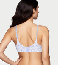 Load image into Gallery viewer, Enamor Innovations Bamboo Bliss, everyday ,Full Support , Women's T-Shirt Bra - Super soft, naturally absorbent & Antimicrobial, Padded, Wirefree, High Coverage - A077 (Blue Tinted Wings Print)