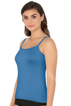 Load image into Gallery viewer, Amante Cotton Camisole - Mykonos Blue 82401