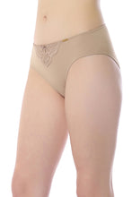 Load image into Gallery viewer, Amante Lace Elegance Bikini Panty - Stucco 87701