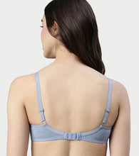 Load image into Gallery viewer, Enamor Innovations Fabcool Encircled Side Support Shaper, Non Padded, Wirefree, High Coverage, Women's Cotton Everyday Bra - A042 (Available in Plus Sizes) (Chambray Melange)