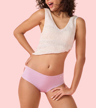 Load image into Gallery viewer, Enamor PH40 Innovations Invisi, All Day Comfort, Mid Waist Hipster Panty for Women - No Visible Panty Lines, Sweat wicking, Free Cut, Full Coverage - Pack of 1 (Fair Orchid)