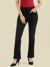 Load image into Gallery viewer, Go Colors Black Denim Boot Cut Jeans
