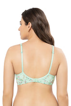 Load image into Gallery viewer, Amante Cotton Casuals Padded Non-Wired Printed T-Shirt Bra - Cotton Ditsy Print 10202