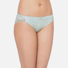 Load image into Gallery viewer, Wacoal Evy Low Waist Medium Coverage Bridal Wear Lace Bikini Panty - Mint Green IAP131