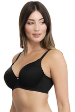 Load image into Gallery viewer, Amante Smooth Definition Padded Wired T-shirt Bra - Black 75701