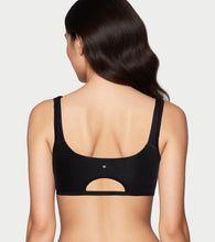 Load image into Gallery viewer, Enamor BambooBliss Pop-on Bra, Non-Padded, Wirefree, High Coverage - IB06 (Black)