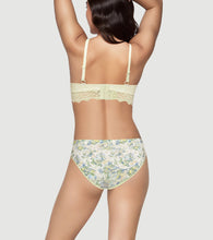 Load image into Gallery viewer, Enamor Printed Model Hipster Panty with Lace, Mid Rise, Full Back Coverage - P226 (Lemoncello Lane Print)
