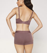 Load image into Gallery viewer, Enamor The Flex Boyshorts for Women Mid-Rise, Full Back Coverage, Moisture Absorbency, Cotton Everyday Panty - SMP01 (Neutral)