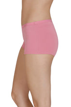 Load image into Gallery viewer, Amante Solid Mid Rise Boyleg Panty - Cashmere Rose 89801