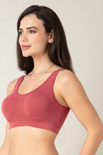 Load image into Gallery viewer, Amante All Day At Home Bra - Earth Red 78901