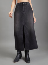 Load image into Gallery viewer, Go Colors Denim Skirt