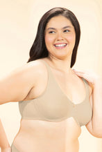 Load image into Gallery viewer, Amante Sophistique Bliss Non-Padded Wired Minimizer Bra - Wood Ash