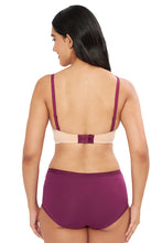 Load image into Gallery viewer, Amante Comfort Dream Padded Non-wired T-shirt Bra - Hazelnut & Plum Caspia 91901