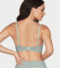 Load image into Gallery viewer, Enamor Drip T Shirt Bra for Women Padded, Wire-Free, Medium Coverage - SMB03 (Sage Green)