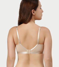 Load image into Gallery viewer, Enamor Innovations Fabcool Breathable Cup Women's T-Shirt Bra - Antimicrobial Comfort, Perforated Cups Padded, Wirefree, High Coverage - A165 (Pale Skin)