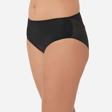 Load image into Gallery viewer, Wacoal Forma Mid Waist Medium Coverage Everyday Wear Hipster Panty - Black LP40120IN