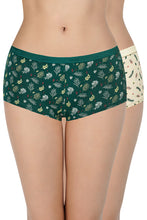 Load image into Gallery viewer, Amante Print Low Rise Boyshort Panties (Pack of 2) 62101
