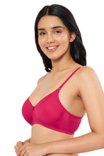 Load image into Gallery viewer, Amante Smooth Elegance Padded Non-wired T-shirt Bra - Pursian Red 92301