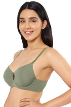 Load image into Gallery viewer, Amante Elegant Dream Padded Wired T-shirt Bra - Sage 92101