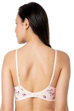 Load image into Gallery viewer, Amante Smooth Charm Padded Non-Wired T-Shirt Bra - Rosewater Print 10606