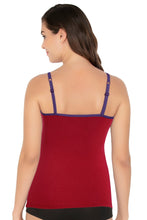 Load image into Gallery viewer, Amante Cotton Camisole - Maroon 82401